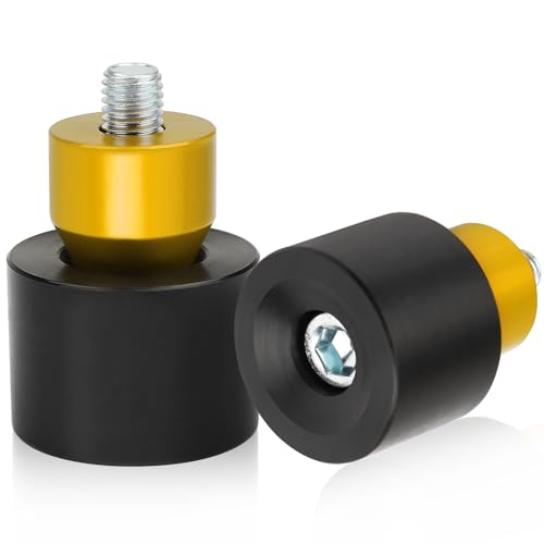 Eumti Motorcycle Frame Sliders Anti Crash Protector No Cut Falling Protection M12-1.75mm x 60mm Screw for Engine Guard Saddlebag Guard Flat Out Bar Anti-Collision