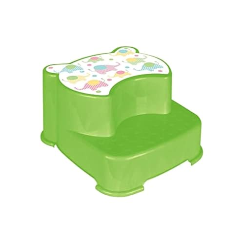 سلم ستيب اب من الهلال والنجمة الفضية | لون ليموني