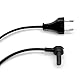 BrightOn® Ersatznetzkabel Kompatibel mit Sonos ERA 100, ERA 300 & Mini Sub Lautsprechern, EU-Version, (1er-Pack) (5 Meter, Schwarz)