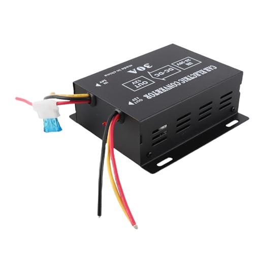 Transformador DC 24V a 12V (30A, 360W) que evita averías por sobrevoltaje