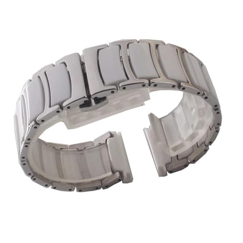 Bracelet montre Samsung Fit céramique et acier pour passer du bureau aux sorties