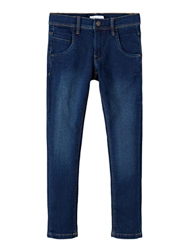 Name It Garçon Nittax Slim/Xsl Dnm Pant Nmt Noos Jeans, Bleu Foncé Denim, 176 EU