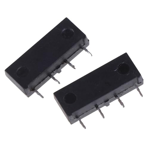 Relais SIP-1A05 5V à lames souples reed 4 broches pour circuit imprimé