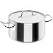 Lacor - 50033 - Cacerola Alta Con Tapa Chef Classic 32cm Inox