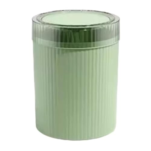 Caneca de basura redonda con tapa 12 litros verde
