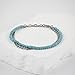 Feifuli Beaded Bracelet for Women, Stainless Steel Chain Bracelets Charm Multilayer Bracelet Adjustable Clasp 7.3-8.7 Inches Fashion Jewelry Present for Birthday Valentine's Day RD-JN1511