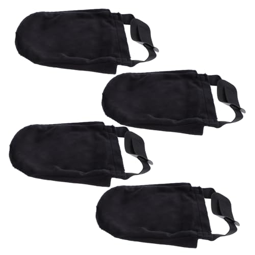 Totority Bowling Shoes Covers Elastic Band Sliders 2 Pairs Anti-Slip Mat Space-Saving Practical