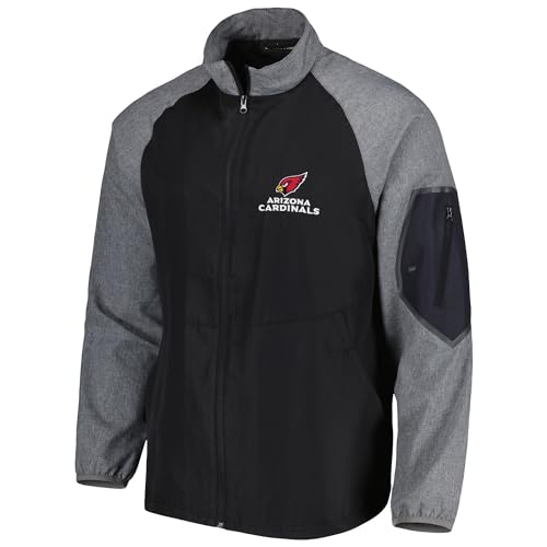 Image of Dunbrooke Men's NFL Hurricane Raglan Full-Zip Windbreaker Jacket
