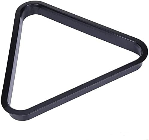 MAS SPORTS Plastic 8 Ball Pool Billiard Table Rack Triangle Rack Standard Size