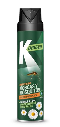 K ORIGEN   Insecticida Volador Spray | Protección Natural y Eficaz | Contra Moscas y Mosquitos | Aerosol de 600 ml