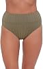 Parte inferior de bikini de cintura alta con banda S3 Swim para mujer 8