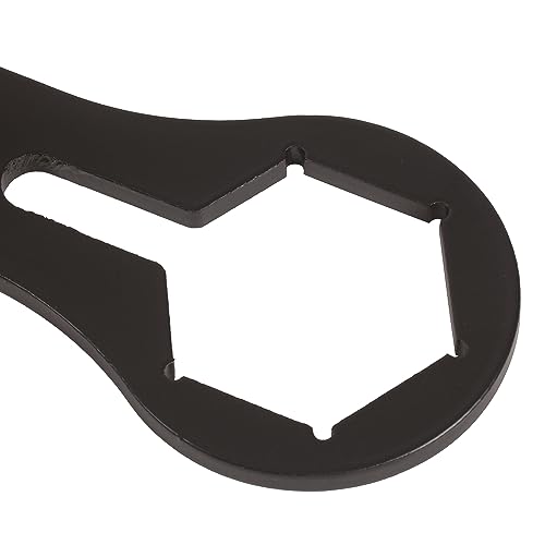 Image of MOTO4U Fork Cap Wrench Dual Chamber,6 Point Wrench,Motorcycle Fork Tool,Motorcycle Fork Wrench,Fork End Tool (Single / 50mm)