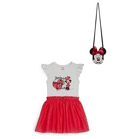 Vestido de niña C&A Minnie Mouse rosa 122 cm Cover
