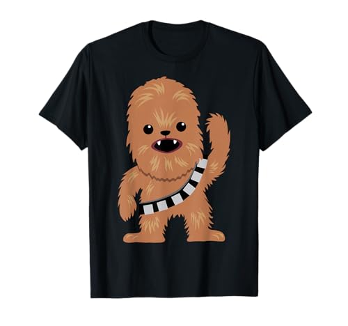 Star Wars Chewbacca Cutie Cartoon Chewie Graphic T-Shirt T-Shirt