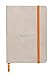 Produktbild Rhodia 117305C Notizheft (mit weichem Umschlag, liniert, 72 Blatt, DIN A6, 10,5 x 14,8 cm) 1 Stück beige