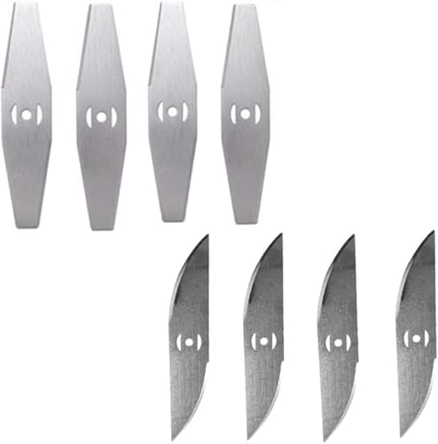 Accessoires Lame(Débroussailleuse Électrique 24V Coupe-Bordures Électrique doivent être achetés séparément) Lame en Métal Accessoires utilisés pour Débroussailleuse À Batterie