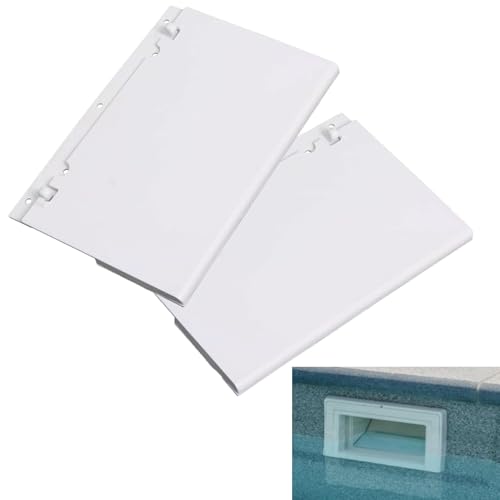 Swess 2 Pack 08650-0022 Pool Skimmer Flapper Weir Door for Compatible with Pentair Sta-Rite U...