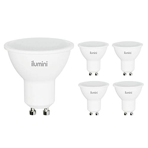 Preisvergleich Produktbild ILUMINI GU10 LED 6W PACK DE 5 kaltes Licht