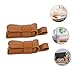 VICASKY 2pcs Portable Harmonica Storage Sleeves Elegant Leather Carrying Case for All Models Lightweight Protection for Musicians Harmonica Enthusiasts