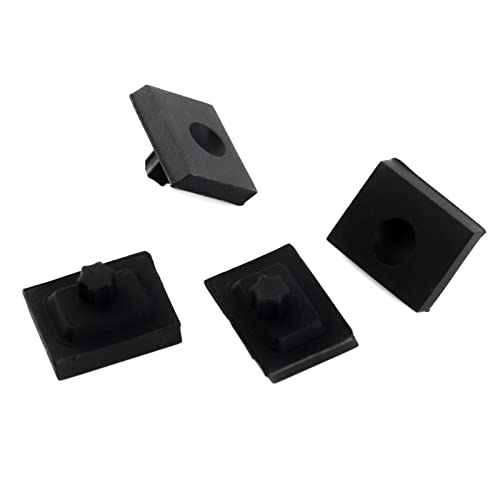 Allstare 826885 Grate Rubber Feet for Wolf CG Series Gas Cooktop Range Burner Grate Pad Rubber Support Bumpers Also Fit Other Brand Stove 4 Pack