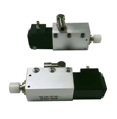 Cylinder pneumatyczny zaworu elektromagnetycznego do maszyny drukarskiej M2.184.1071, części zamienne cylindra prasy papierowej z przednim układaniem Automatyka Przemysłowa
