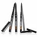 Avon Glimmersticks Eye Brow Definer Micro Fine Pencil, Dark Brown, Pack of 4