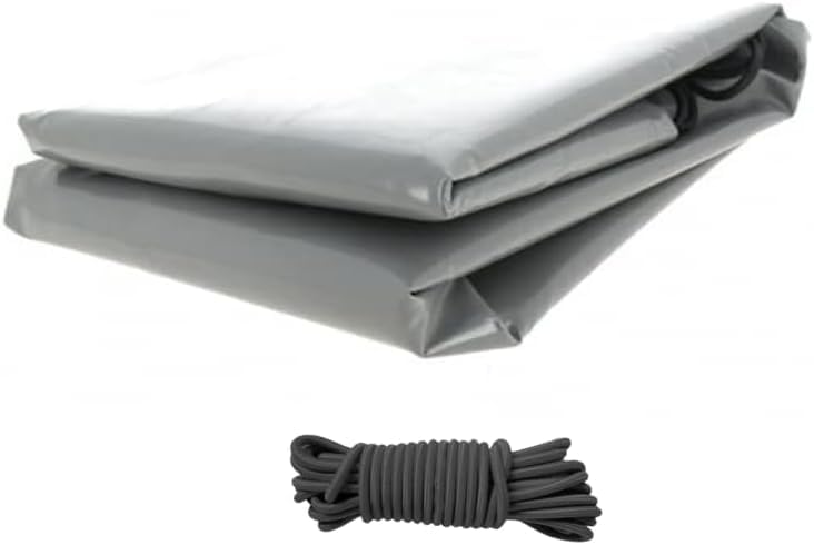 Bâche remorque sur Mesure – PVC 640g/m² étanche & renforcé – Gris – Fabrication française