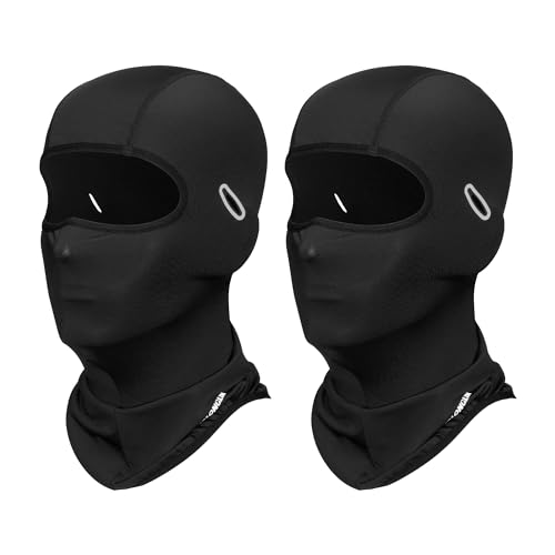 Balaclava Ski Mask with Glasses Holes, Face Mask for Men and Women - Shiesty Mask for Skiing Motorcycle Riding Helmets