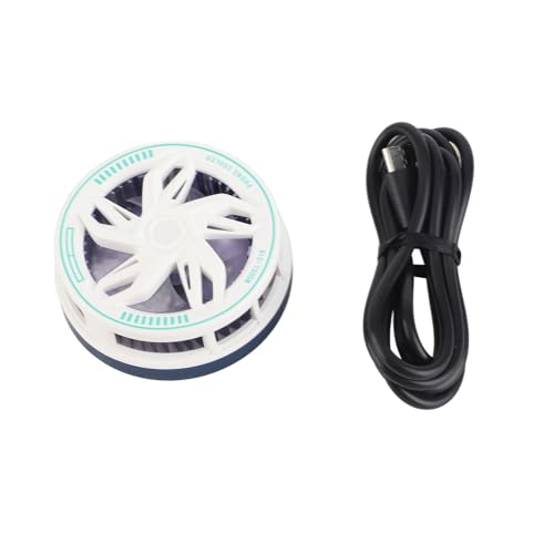 Dpofirs Ventilador de Refrigeración Magnético para Teléfono, de Refrigeración de Algoritmo TEC Mejorado para una Rápida Disipación del Calor, Ideal para Jugadores y Espectadores de Vídeo