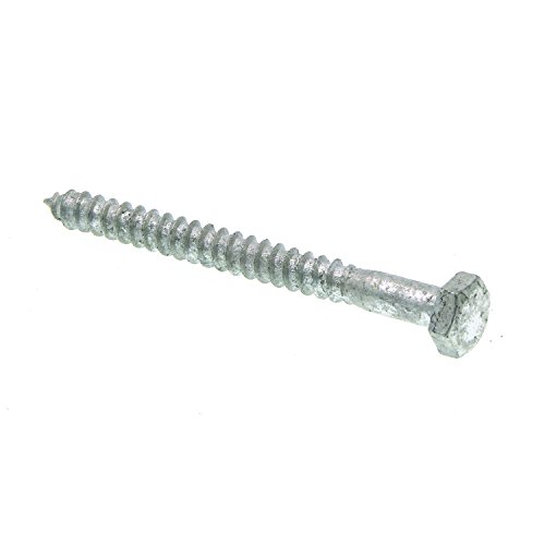 Get Discount 70% Price Prime-Line 9055175 Hex Lag Screws, 1/4 in. X 3 in., A307 Grade A Hot Dip Galvanized Steel, 100-Pack