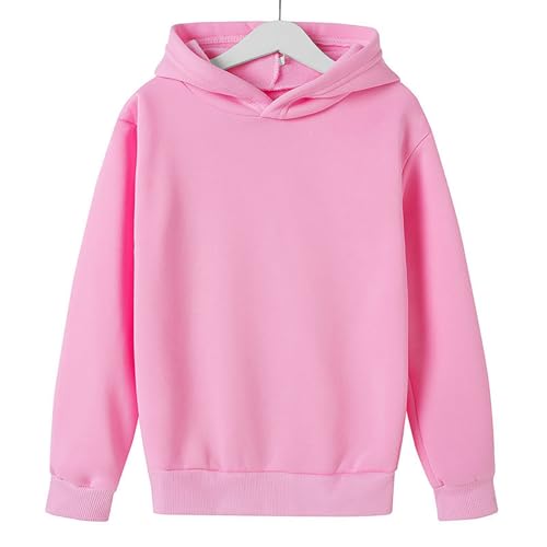 Oversized Hoodies For Girls Cute Fleece Long Sleeve Sweatshirts Hooded Soft Fall Hoodies Y2K Kids Clothes 2-14 Years4