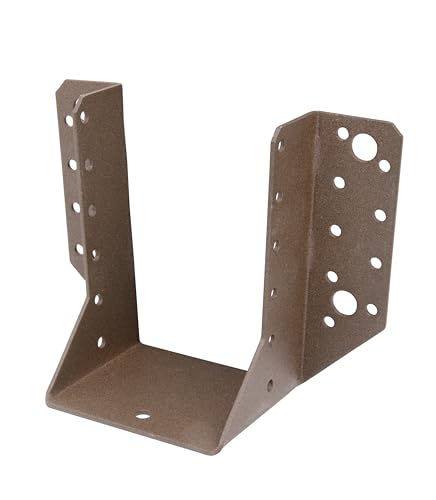 Support U anticorrosion à couche duplex Alberts 80mm kit de 25 - 2