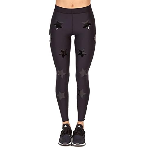 Knockout Star Print Legging Womens Active Workout Athletic Leggings