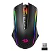 Redragon Gaming Maus Kabellose,RGB 2.4G/USB-C/Bluetooth Maus,Wiederaufladbare mit 9 Programmierbare Tasten-12000 DPI,Ergonomische Wireless Gaming Mouse für PC/Mac Gamer