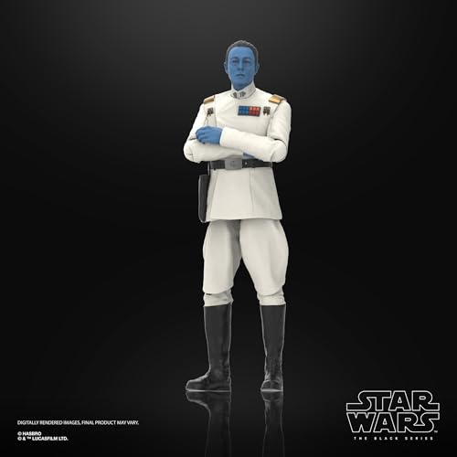 STAR WARS The Black Series Grand Admiral Thrawn, Ahsoka Collectible 6-Inch Action Figure - Image 5