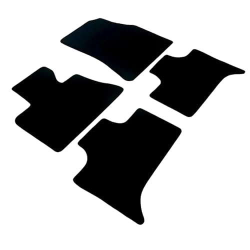 Tapis de sol voiture noirs antidérapants pour habitacle de X5 E53 1999-2006