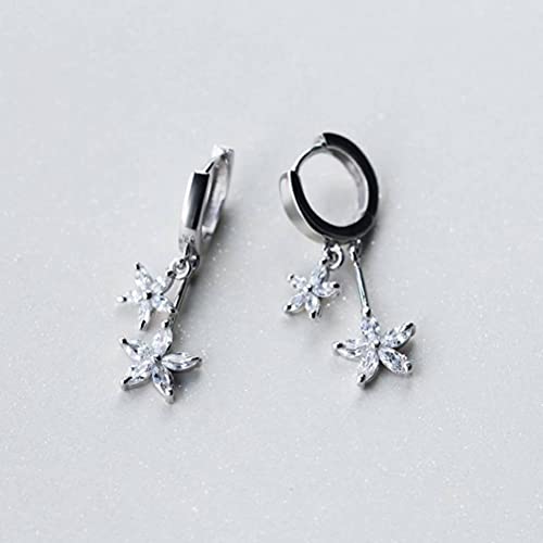 Boucles d'oreilles personnalisées à motif floral, le cadeau idéal gravé d'élégance