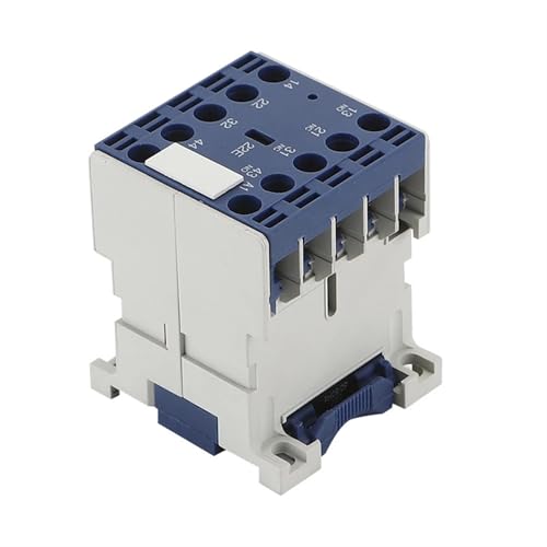 Mini contacteur AC rail DIN relais triphasé pour domotique 24V