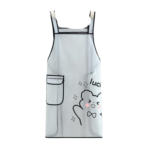Tablier de cuisine imperméable idéal pour préparer les repas en famille