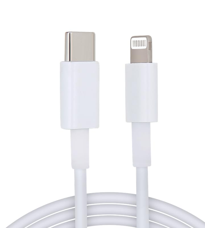 Umake USB-C-Lighting 2A (1m)|20W PD Fast Charging, Compatible with All IOS Devices,iPhone 11,iPhone 14,Iphone 13,12Pro,X, Xs,12,Laptop,Airpods Pro,Tablet,Smart Watch,Power Bank,White 1 Cable (B0D8KVXYJ2) Amazon Price History, Amazon Price Tracker