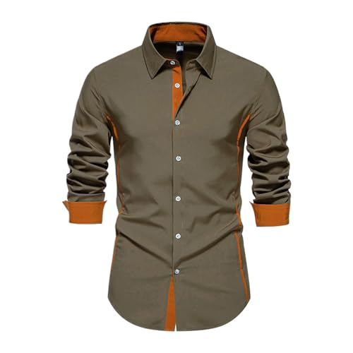 Polo homme décontracté col Henley manches longues pour l'été