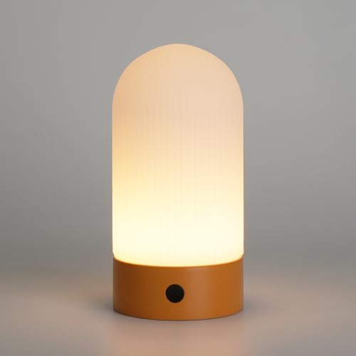 Image of WEILAILUX Rechargeable Waterproof Shower Lamp, 2700K Warm LED (Orange)
