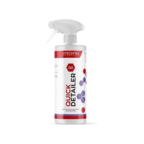 Gtechniq Auto Quick Detailer for Cars, Removes Fingerprints and Watermarks, Suitable for Bodywork, 500ml Cover