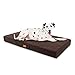 Homeoutfit24 "Buddy Letto per Cani Lavabile, Ortopedico E Antiscivolo, Cuscino per Cani con Rivestimento in Peluche.