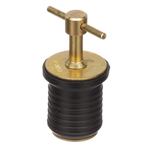 Attwood Brass Handle T-Handle Drain Plug Model: 7526A7