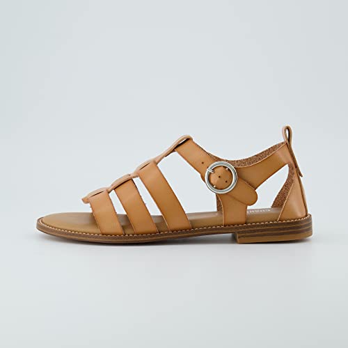 CUSHIONAIRE Women's Lotus fisherman sandal +Memory Foam, Wide Widths Available2