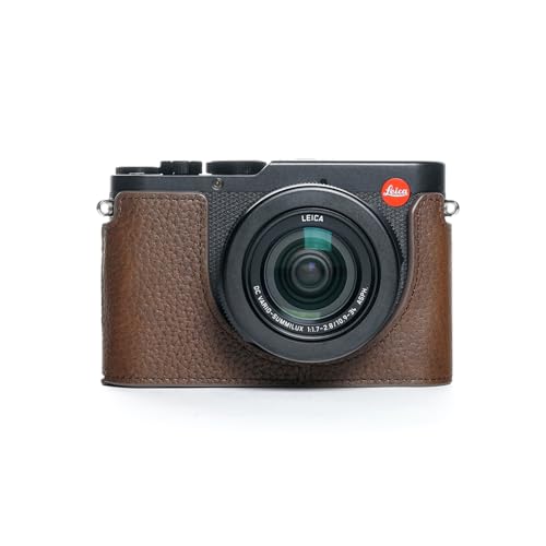 TP Original Leica D-LUX8用 ボディーハーフケース ダークブラウン