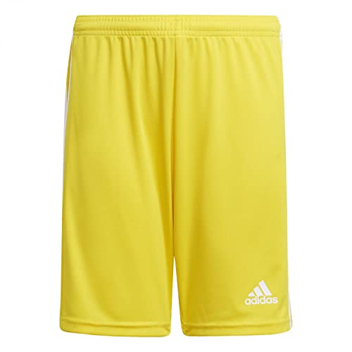Adidas Garçon Squadra 21 Shorts, Team Yellow/White, 15-16 Years