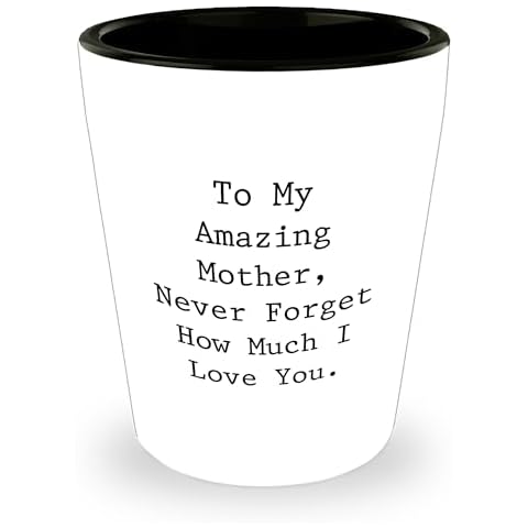 Verre à shot To My Amazing Mother Cover
