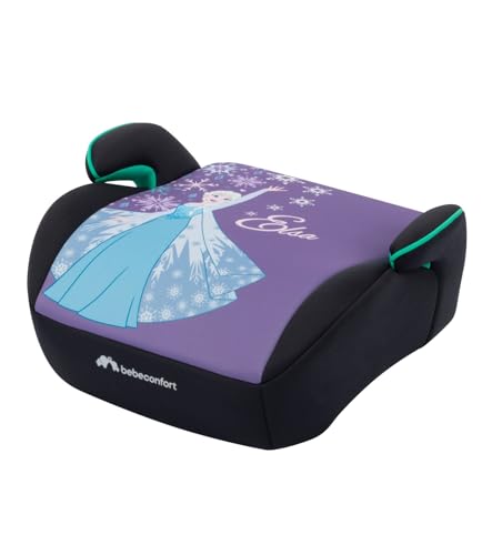 Bebeconfort Disney Gaia i-Safe, Rehausseur Voiture Enfant, 6-12 Ans, 128-150 cm, 22-36 kg, Siège Auto Frozen, Léger, Installation Facile De La Ceinture,...